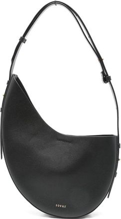 SOEUR Wino Crescent Sheepskin Shoulder Bag