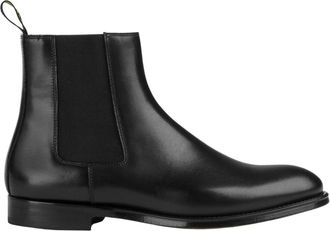 Doucal's Schoenen, Heren, Zwart, 42 1/2 EU, Leer, Leren Enkelboot