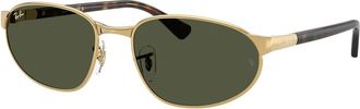 Ray-Ban Sunglasses, unisex, Yellow, Size: 59 MM Rb3777 Sunglasses