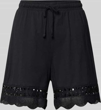 Vero Moda Regular Fit Shorts aus reiner Baumwolle Modell GABBY in Black, Gr&ouml;&szlig;e XL