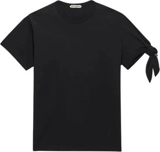 J.W.Anderson T-shirt con nodo sulle maniche - - Tops - Donna - Nero - L