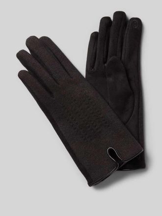 Eem Fashion Handschuhe mit kurzem Seitenschlitz in Black, Gr&ouml;&szlig;e L