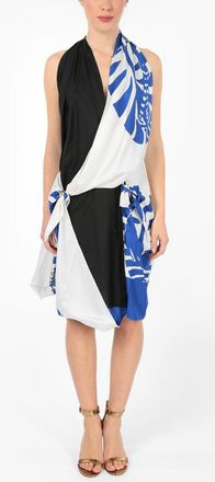 Bottega Veneta Draped Halterneck Dress ZEBRA Bottega Veneta