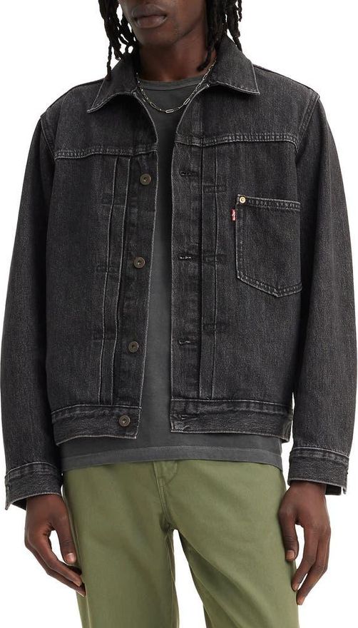 Type 1 Denim Trucker Jacket in Midnight Harvest Trucker at Nordstrom, Size Medium