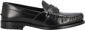Prada Loafers, female, Black, Size: 6 1/2 US Mocassino
