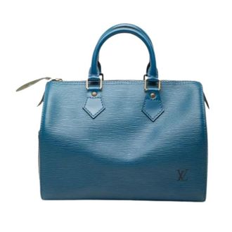 Louis Vuitton Pre-owned Handbags, female, Blue, Size: ONE SIZE Pre-owned Speedy 25