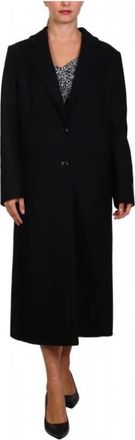 HUGO BOSS Dames, Mantels, Zwart, Maat: XL Leer