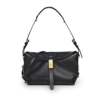 Pinko Saddle Baguette Kleine Schoudertas - Dames - Schoudertassen - Zwart - ONE Size - Katoen - Tassen