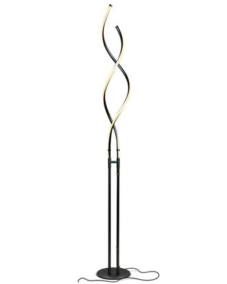 Brightech Brightech Embrace Black Led Floor Lamp