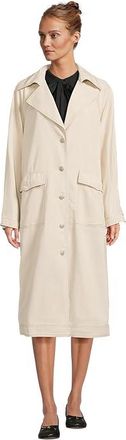 Free People Perry Washed Trench Womens Coat French Oak : LG (Womens 12-14), Synthetic