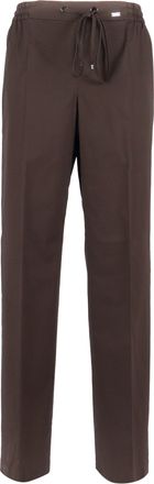 Fay Easy Pant Drawstring Straight-Leg Pants
