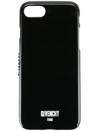 Givenchy logo print iPhone 7 case - Zwart