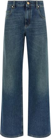Brunello Cucinelli Blue Stonewashed denim jeans