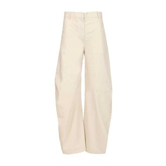 Acne Studios Mujer, Pantalones, Beige, Talla: S
