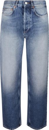 Magliano Straight Fit Jeans, male, Blue, M, Flattone Jeans