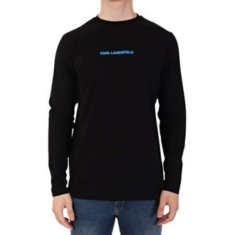 Karl Lagerfeld Uomo, Top, Nero, M, new