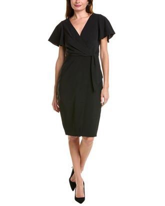 Elie Tahari Faux Wrap Dress