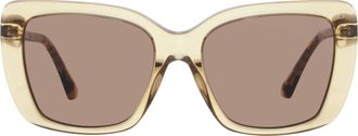 Burberry Brown Butterfly Ladies Sunglasses BE4456 416773 54
