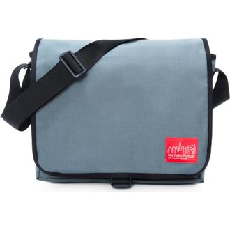Manhattan Portage DJ 15 Laptop Bag Deluxe in Grey at Nordstrom, Size Medium