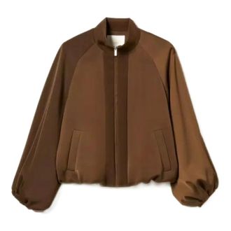 Twinset Mujer, Chaquetas, Marr&oacute;n, Talla: XS