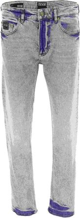 Versace Jeans Couture Broek - Heren - Slim Fit Jeans - Grijs - W30 - Jeans