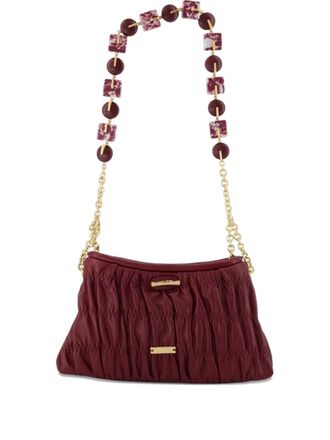 Cult Gaia mini Kiraz leather shoulder bag - Red