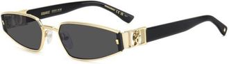 Dsquared2 D2 0168/S 000/IR Womens Sunglasses Gold Size 61