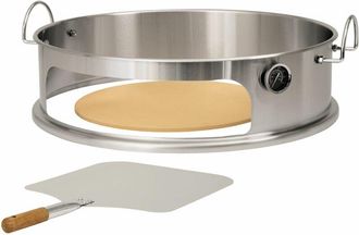 No Brand No Brand - Bbq-toro Pizza Insert Set Para Parrilla De &Oslash; 57 Cm, Elemento De Acero Inoxidable