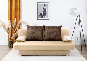 Collection Ab Schlafsofa »Ulla inkl. Bettfunktion und Bettkasten« Schlafsofa,Bettfunktion,Bettkasten,inkl. Rückenkissen,Armlehnekissen