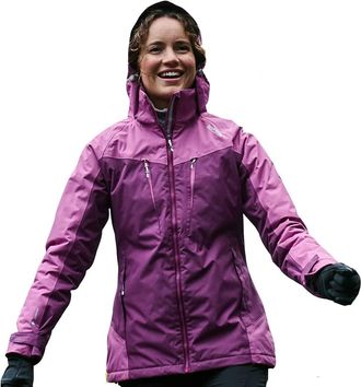 Regatta Womens/Ladies Calderdale Winter Waterproof Jacket (20 UK) (Amaranth Haze/Violet)