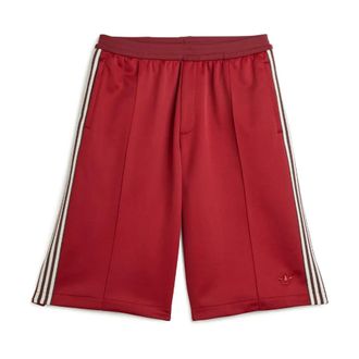 adidas Rode Track Shorts Retro Stijl - Heren - Korte sportbroeken - Rood - S - Fitness