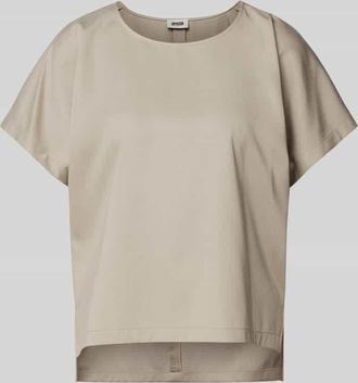 Drykorn Drykorn Regular Fit Blusenshirt mit Rundhalsausschnitt Modell CORAMY in Beige, Gr&ouml;&szlig;e 36