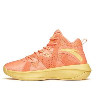 Anta Shock The Game 2 High Top Shoes Orange Yellow 112211620S-8
