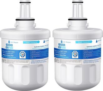 OEM Filtro De Agua - Compatible Con Samsung Aqua Pure Plus - Modelo Rwf1100a - Certificado Iapmo - Para Cafeteras Y Refrigeradores - Pack De 2