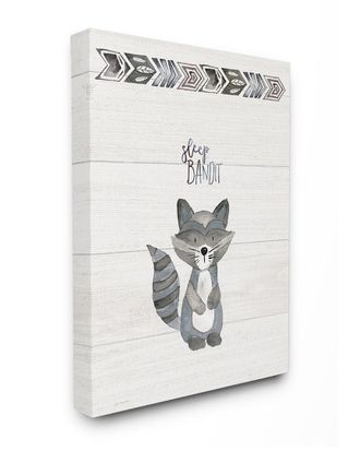 Stupell Industries Sleep Bandit By Jo Moulton Canvas Art