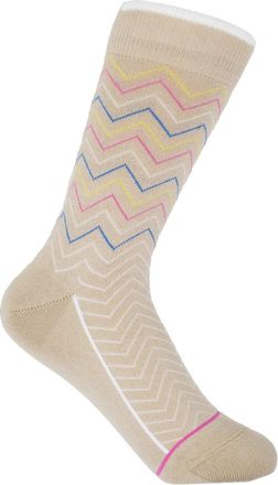 Peper Harow Oblique Womens Socks - Beige