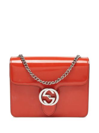 Gucci GG leather tote bag - Orange