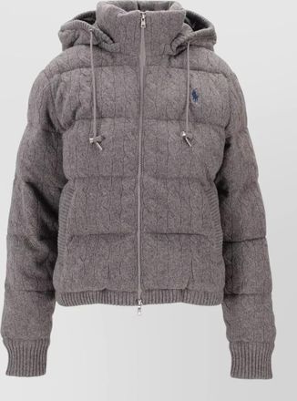 Ralph Lauren cashmere wool puffer coat