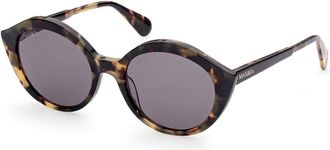 Max & Co. MO0030 55N Womens Sunglasses Tortoiseshell Size 54
