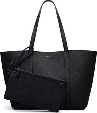 Radley London Hanbury Row Large Open Top Tote Bag in Black at Nordstrom