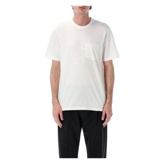 Maison Margiela T-Shirts, male, White, Size: XL Taped Cotton Jersey T-shirt