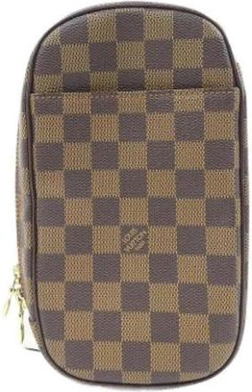 Louis Vuitton Pre-owned Cross Body Bags, female, Brown, Size: ONE SIZE Pre-owned Pochette Shoulder Bag