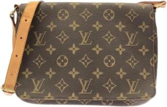 Louis Vuitton Pre-owned Cross Body Bags, female, Brown, Size: ONE SIZE Pre-owned Vintage Shoulder Bag