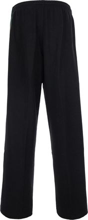 Gucci Mens Trousers Web Detail Black Silk