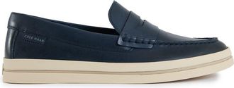 Cole Haan Mens Pinch Weekender Penny Shoes - Blue Leather - Size UK 11