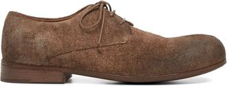 Marsèll Capozucca suede Derby shoes - men - Leather/Suede/Leather - 43 - Brown