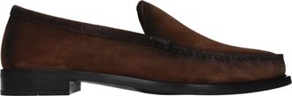 Prada Damens Loafer Wildleder Braun/Kakao