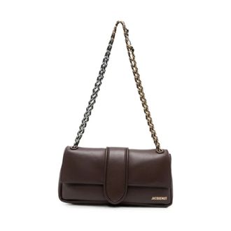 Jacquemus Bambino Chaine - - Bags - Donna - Marrone - ONE SIZE