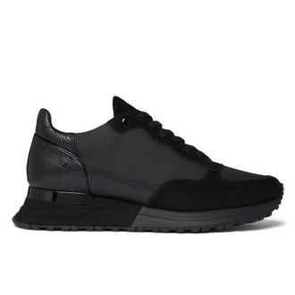 Mallet Footwear Popham Luxe Gloss Sneakers in Black at Nordstrom, Size 11