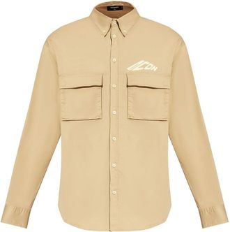 Dsquared2 Iconic cotton shirt - men - Cotton - 50 - Neutrals